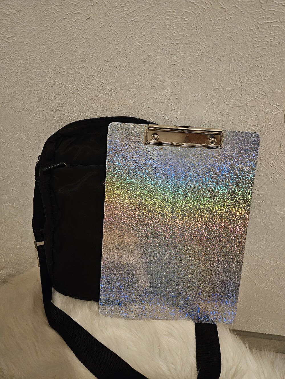 Prada Black Nylon Messenger Crossbody Bag - Picture 5 of 6